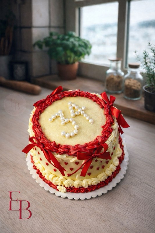 Torta Vintage con Lazos